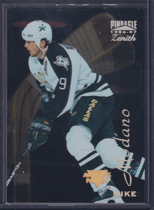 MIKE MODANO - 1996 Pinnacle Zenith Artist's Proof #1