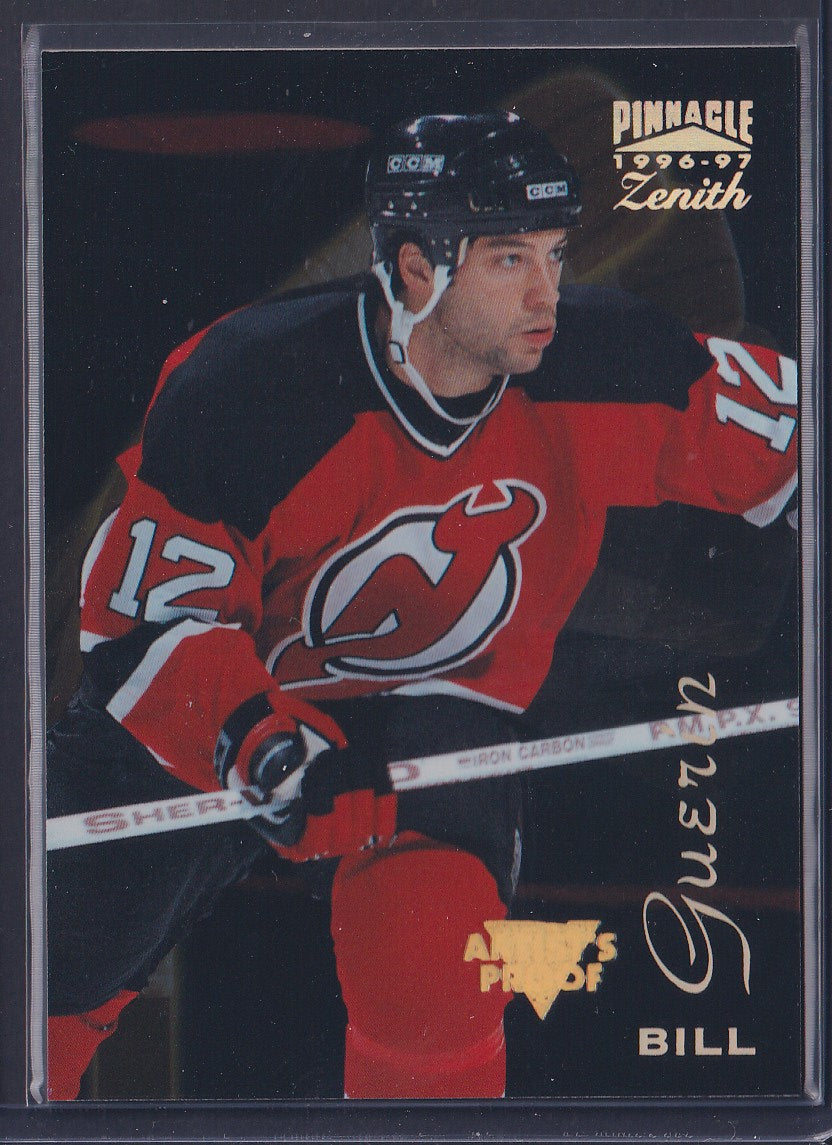 BILL GUERIN - 1996 Pinnacle Zenith Artist's Proof #106