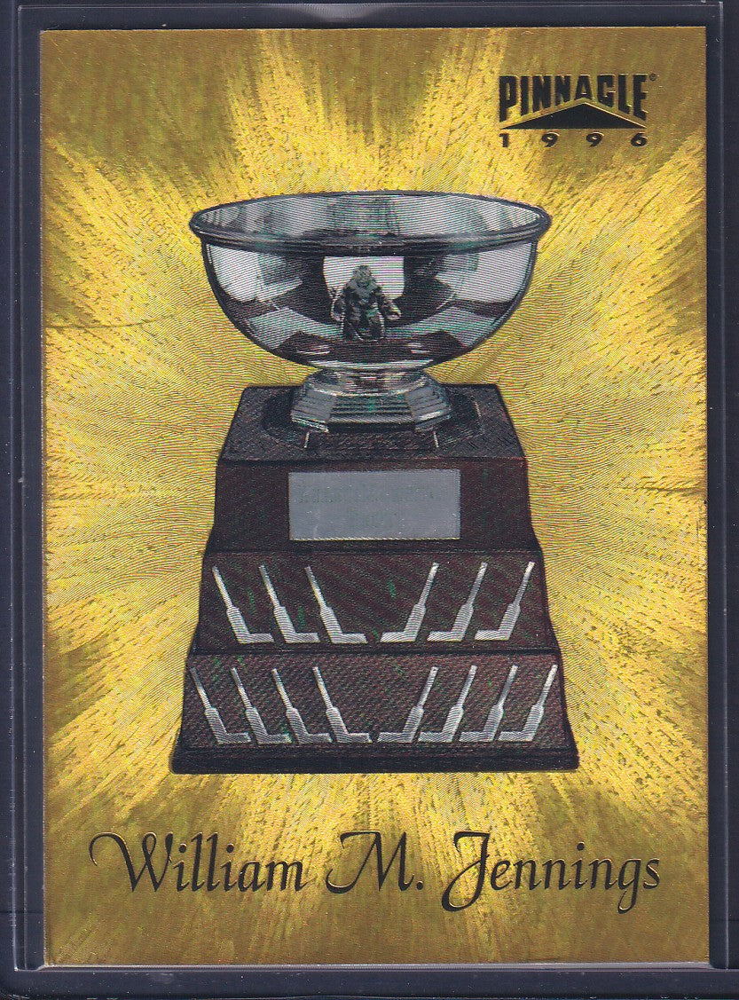 MIKE VERNON - 1996 Pinnacle Trophies William M. Jennings #6