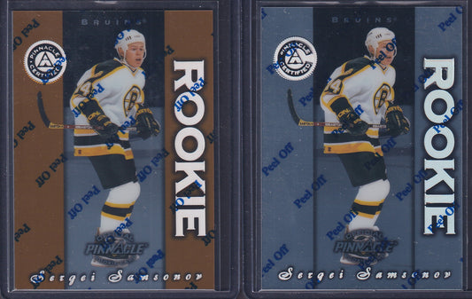SERGEI SAMSONOV - 1997 Pinnacle Certified Rookie Silver & Gold #D