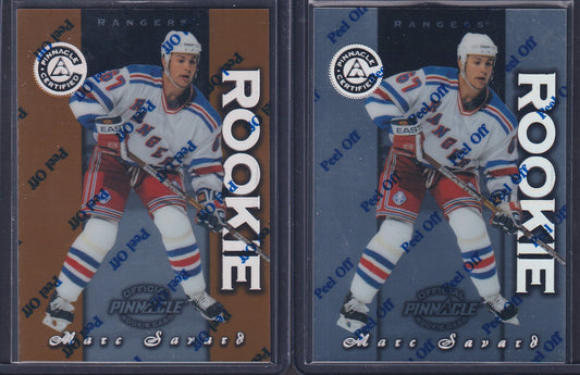 MARC SAVARD - 1997 Pinnacle Certified Rookie Silver & Gold #L