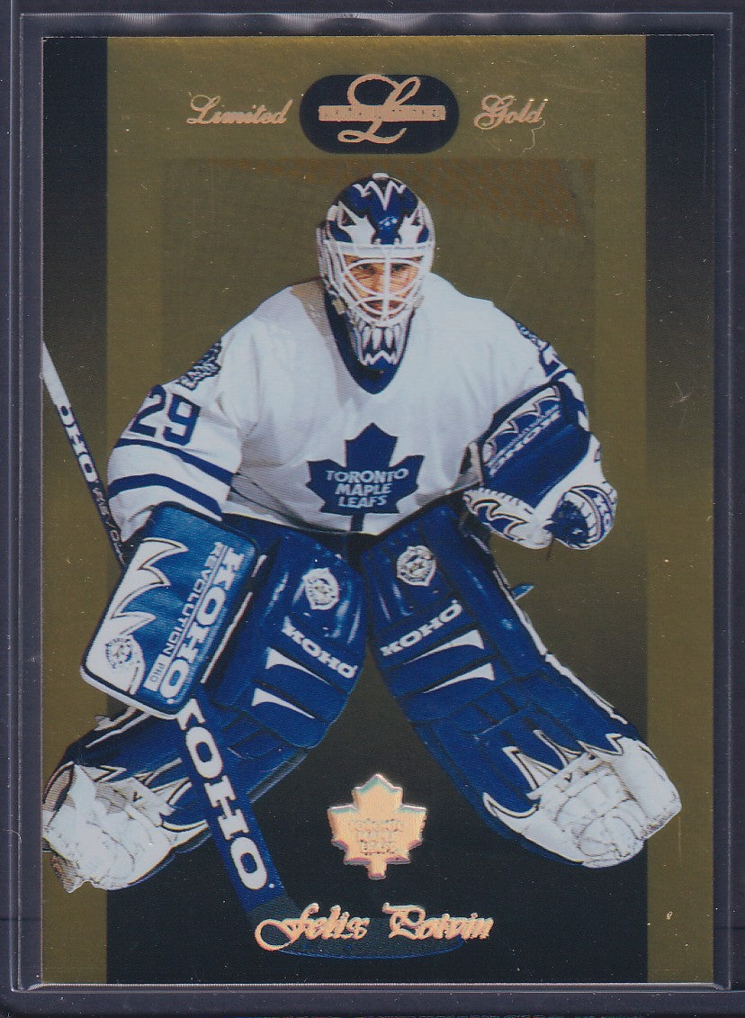 FELIX POTVIN - 1996 Donruss Leaf Limited Gold #80