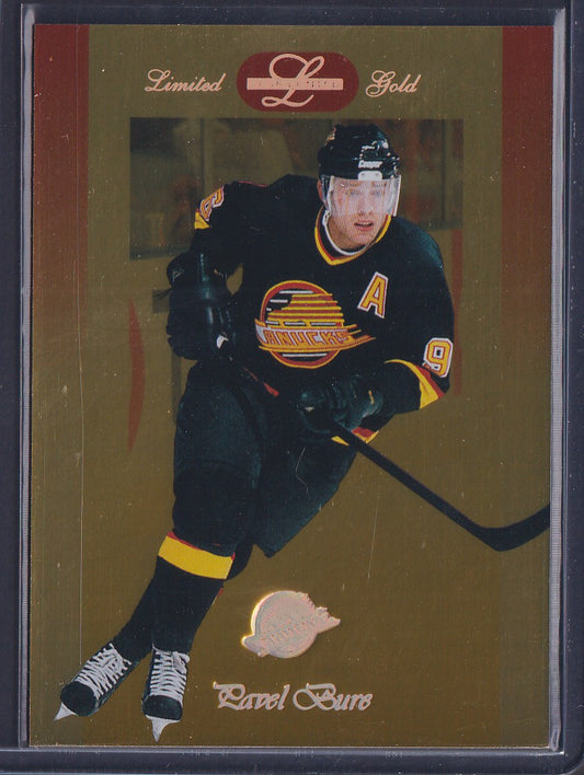 PAVEL BURE - 1996 Donruss Leaf Limited Gold #32