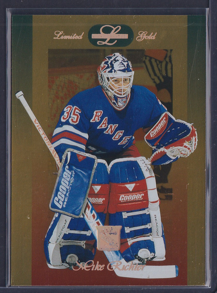 MIKE RICHTER - 1996 Donruss Leaf Limited Gold #41