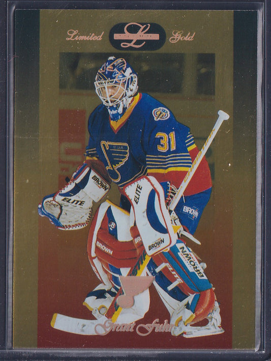 GRANT FUHR - 1996 Donruss Leaf Limited Gold #48