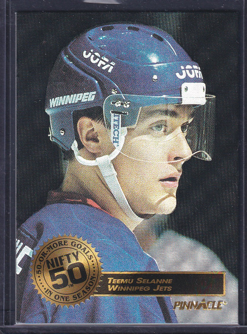 TEEMU SELANNE - 1993 Score Pinnacle Nifty 50 #3