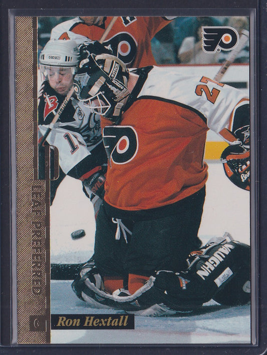 RON HEXTALL - 1996 Donruss Leaf Preferred GOLD Press Proof, /250 #77