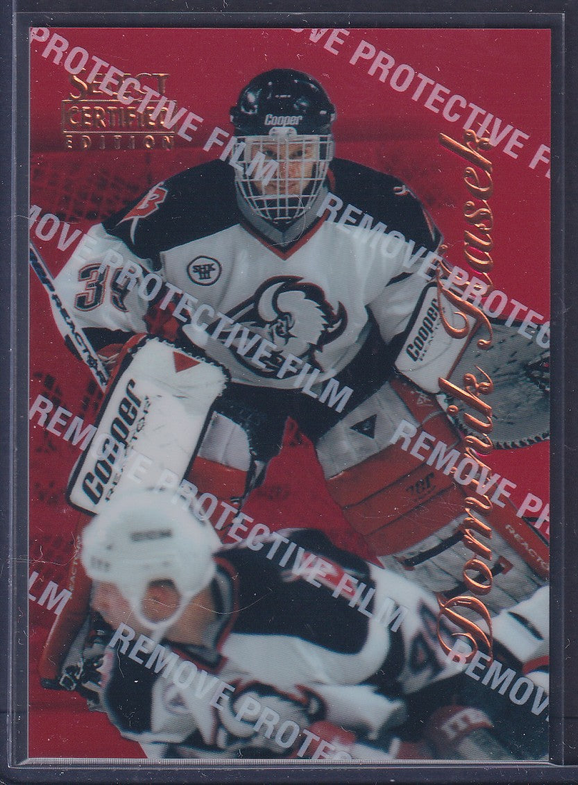 DOMINIK HASEK - 1996 Pinnacle Select Certified Red #74
