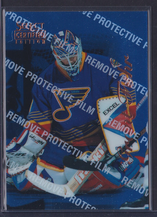 GRANT FUHR - 1996 Pinnacle Select Certified Blue w/ Coating #35