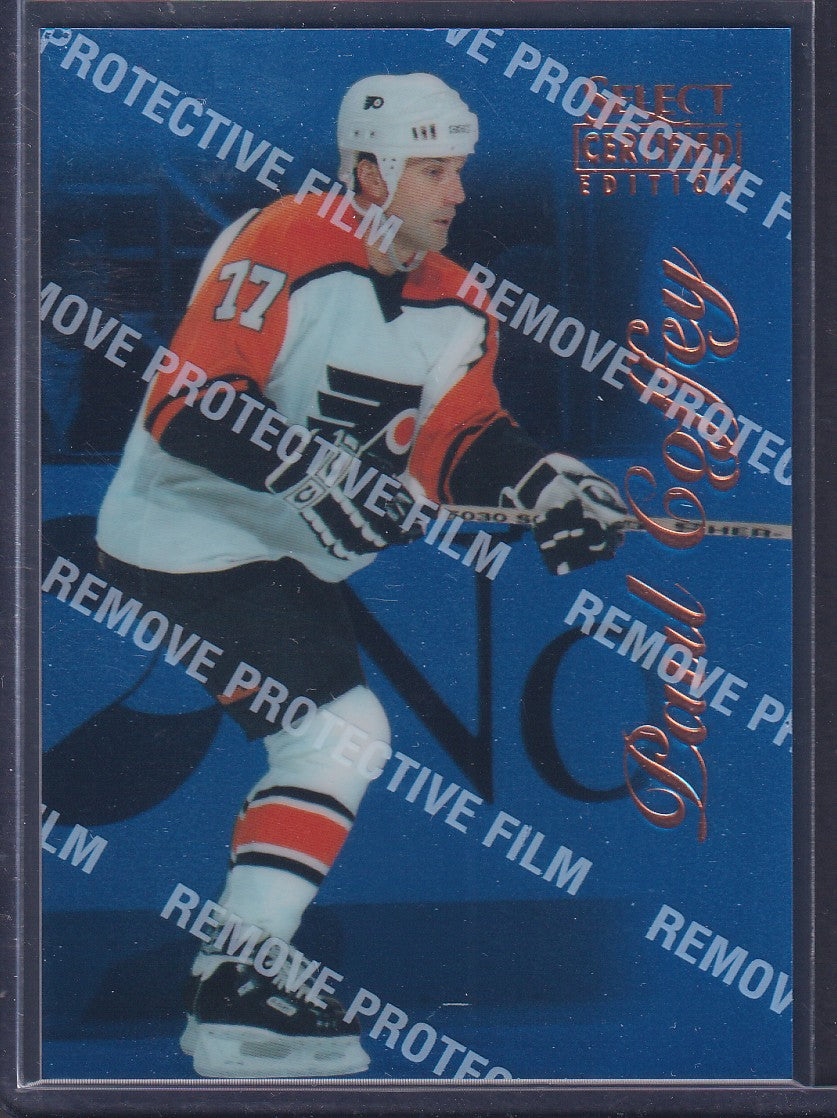 PAUL COFFEY - 1996 Pinnacle Select Certified Blue w/ Coating #89