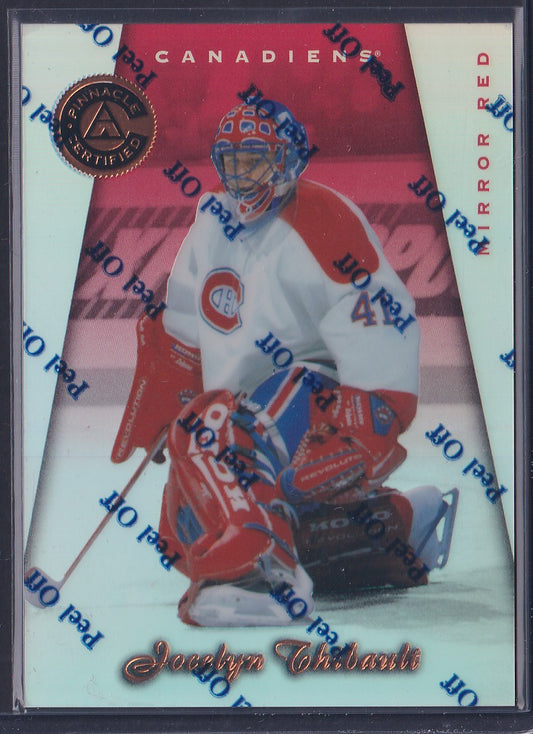 JOCELYN THIBAULT - 1997 Pinnacle Certified Mirror Red w/ Coating #26