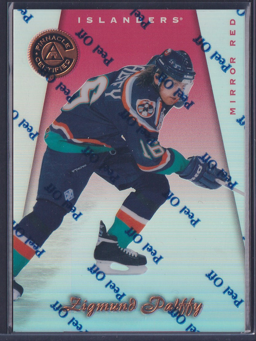 ZIGMUND PALFFY - 1997 Pinnacle Certified Mirror Red w/ Coating #94