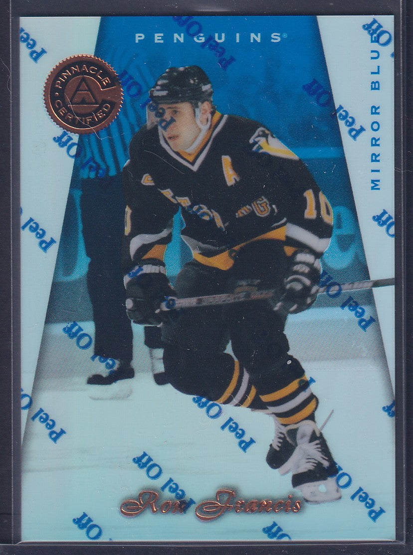 RON FRANCIS - 1997 Pinnacle Certified Mirror Blue w/ Coating #121