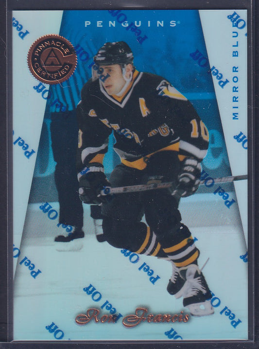 RON FRANCIS - 1997 Pinnacle Certified Mirror Blue w/ Coating #121
