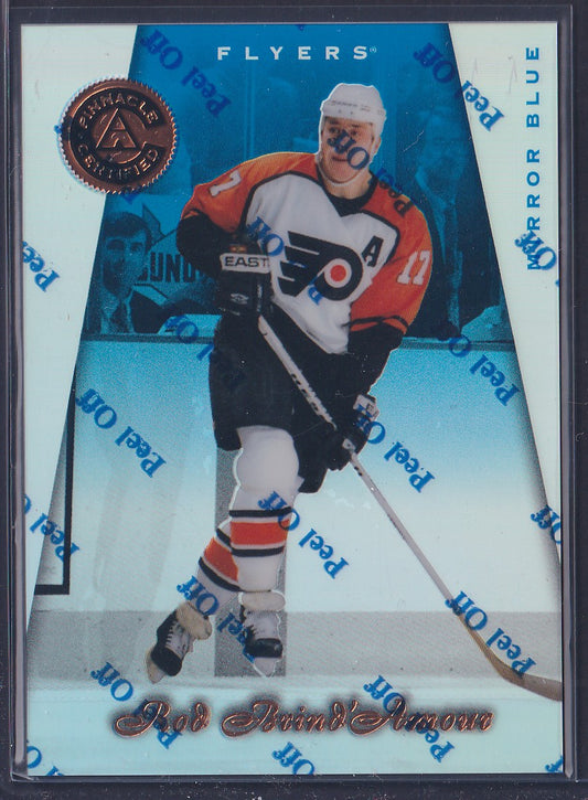 ROD BRIND'AMOUR - 1997 Pinnacle Certified Mirror Blue w/ Coating #93