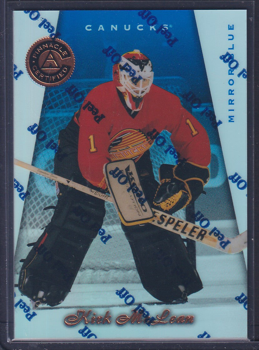 KIRK MCLEAN - 1997 Pinnacle Certified Mirror Blue w/ Coating #27