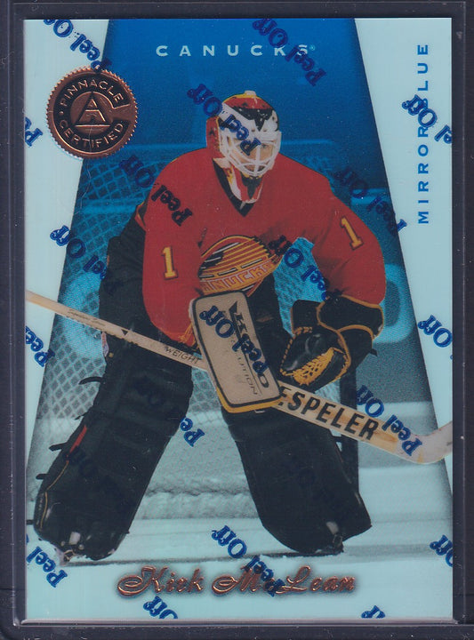 KIRK MCLEAN - 1997 Pinnacle Certified Mirror Blue w/ Coating #27