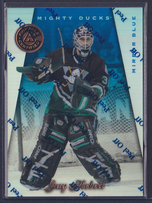 GUY HEBERT - 1997 Pinnacle Certified Mirror Blue w/ Coating #19