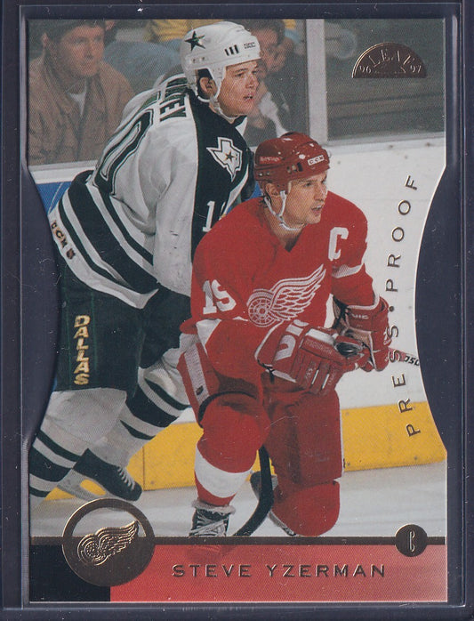 STEVE YZERMAN - 1996 Leaf Press Proofs /1500 #13