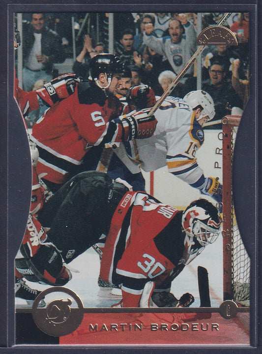 MARTIN BRODEUR - 1996 Leaf Press Proofs /1500 #6