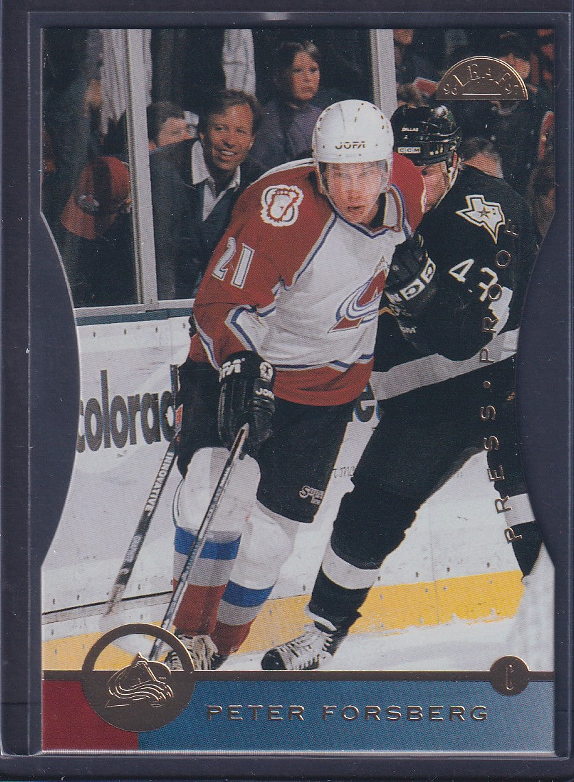 PETER FORSBERG - 1996 Leaf Press Proofs /1500 #159