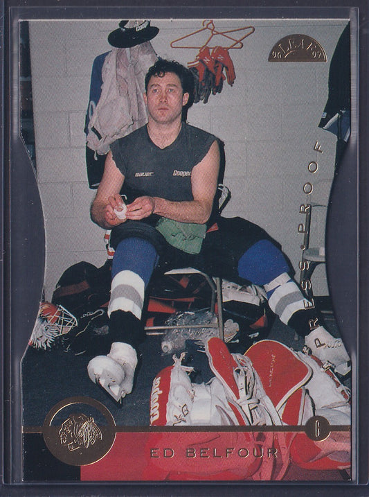 ED BELFOUR - 1996 Leaf Press Proofs /1500 #199