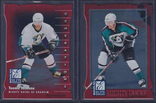 TEEMU SELANNE - 1997 Donruss Elite Generations and Aspirations /750 #17/120