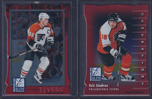 ERIC LINDROS - 1997 Donruss Elite Generations and Aspirations /750 #10/119