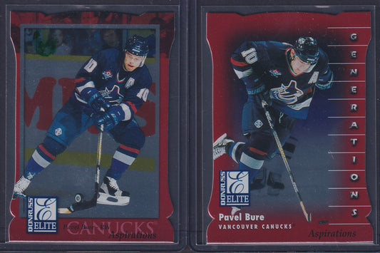 PAVEL BURE - 1997 Donruss Elite Generations and Aspirations /750 #4/118