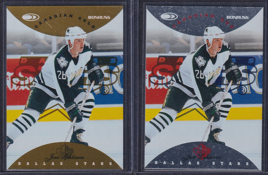 JERE LEHTINEN - 1996 Donruss Canadian Red & Gold Press Proof #111, /750, /150