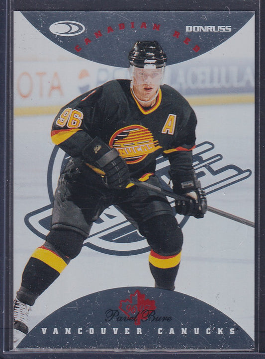 PAVEL BURE - 1996 Donruss Canadian Red Press Proof #59, /750