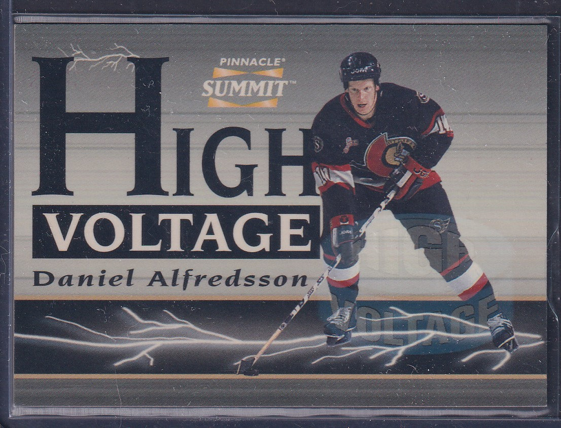 DANIEL ALFREDSSON - 1996 Pinnacle Summit High Voltage #4, xxxx/600