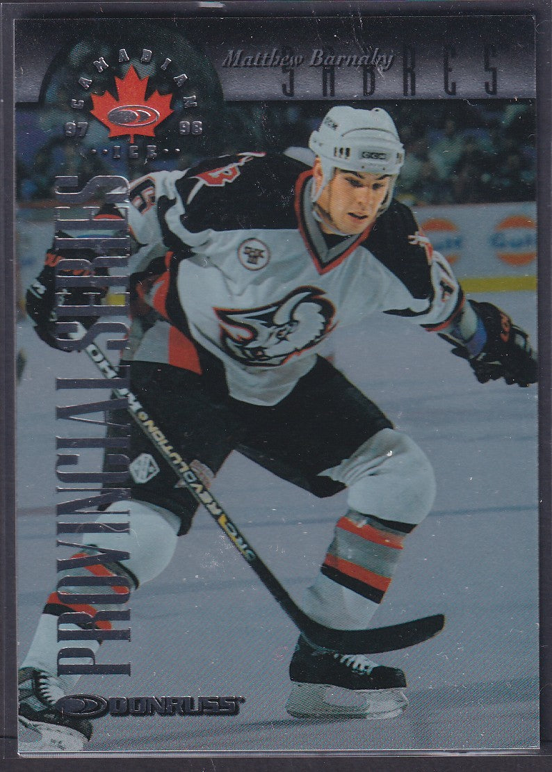 MATTHEW BARNABY - 1997 Donruss Canadian Ice Provincial Series #84, xxxx/750