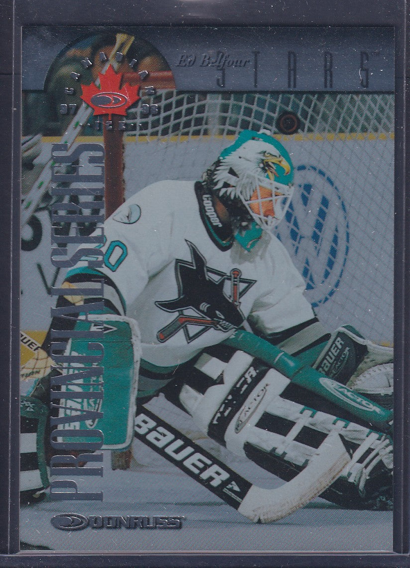 ED BELFOUR - 1997 Donruss Canadian Ice Provincial Series #26, xxx/750
