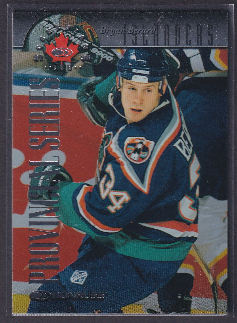 BRYAN BERARD - 1997 Donruss Canadian Ice Provincial Series #92, xxx/750