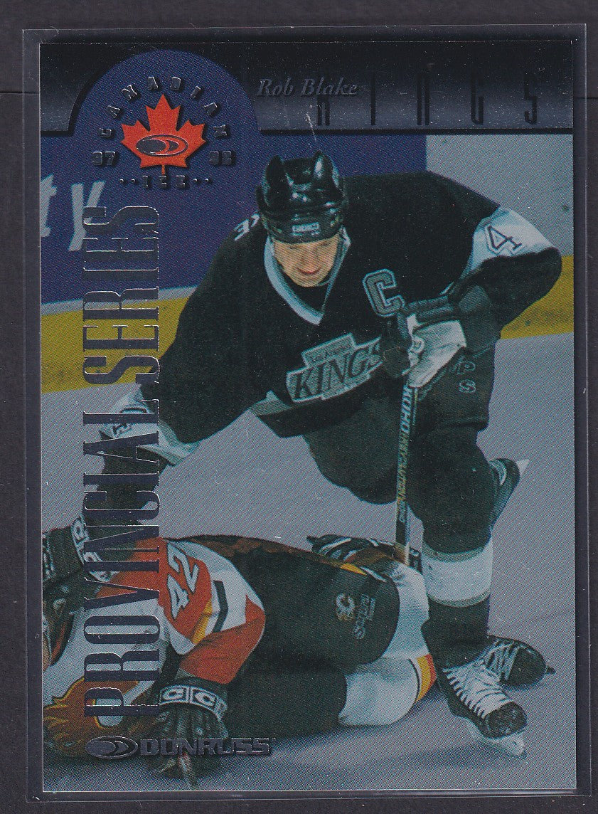 ROB BLAKE - 1997 Donruss Canadian Ice Provincial Series #57, xxx/750