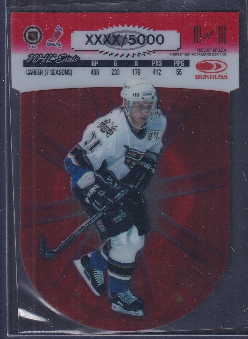 PETER BONDRA - 1997 Donruss Red Alert #10, xxxx/5000