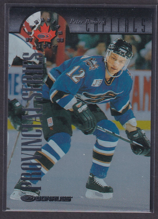 PETER BONDRA - 1997 Donruss Canadian Ice Provincial Series #25, xxx/750