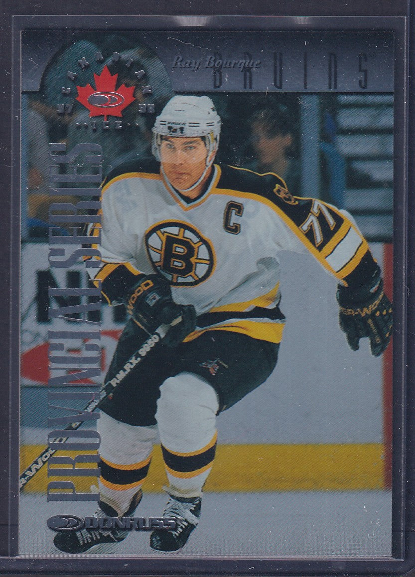 RAY BOURQUE - 1997 Donruss Canadian Ice Provincial Series #11, xxx/750
