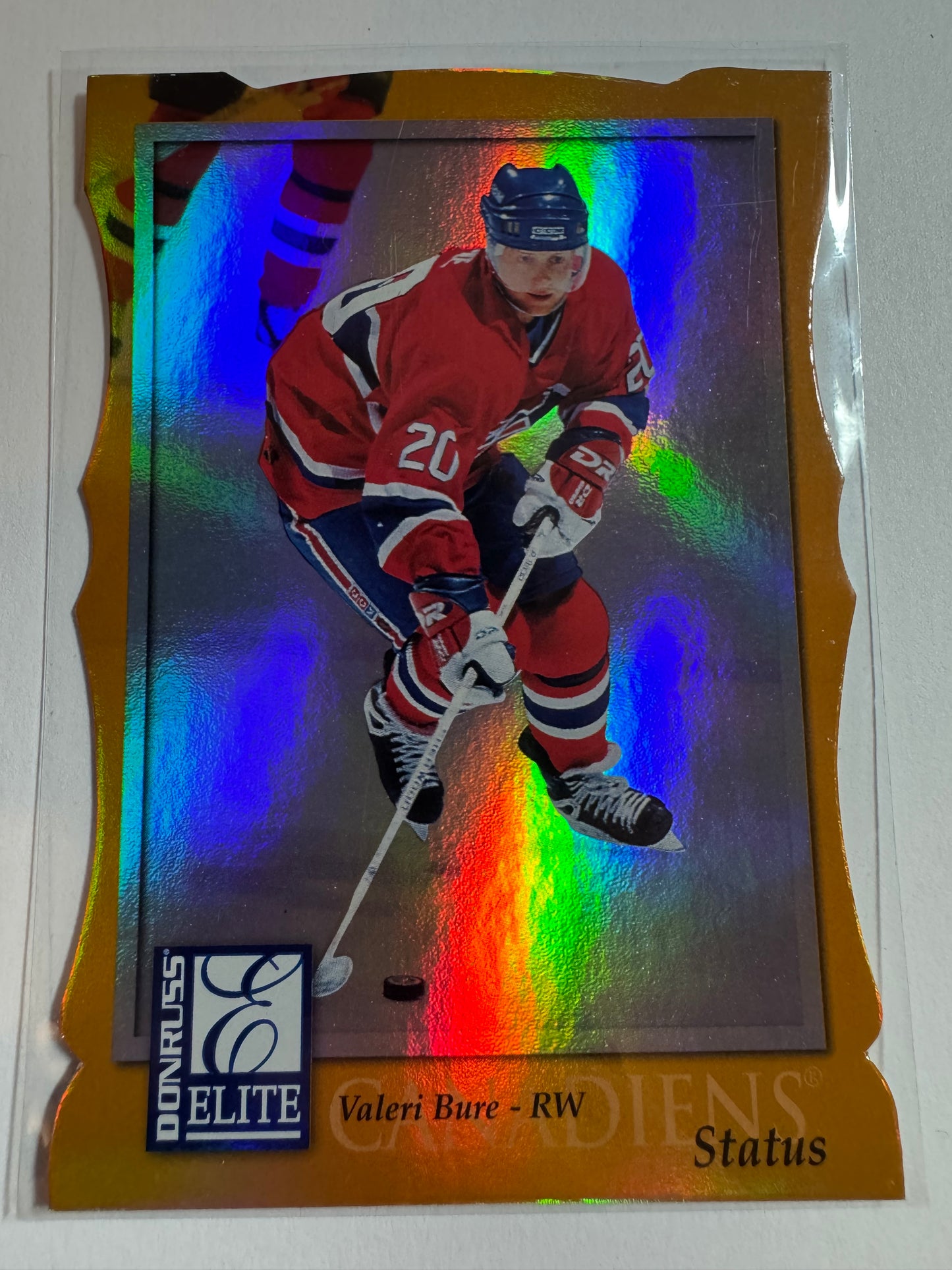 VALERI BURE - 1997 Donruss Elite Status Die Cut #57, xxx/100