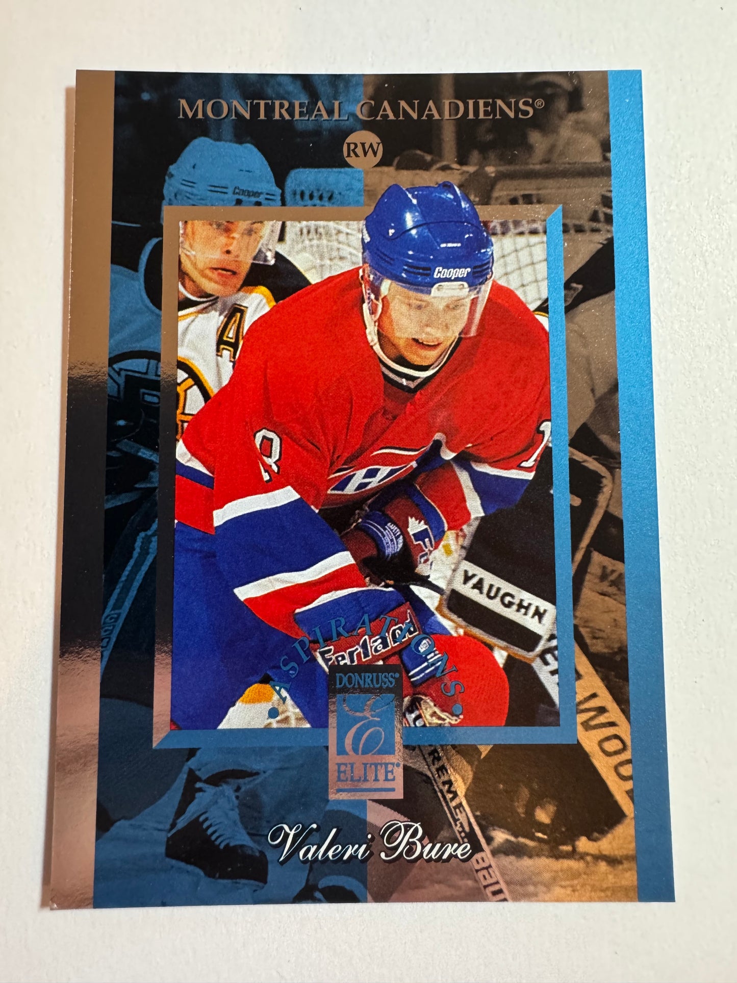VALERI BURE - 1996 Donruss Elite Aspirations #8, xxxx/3000