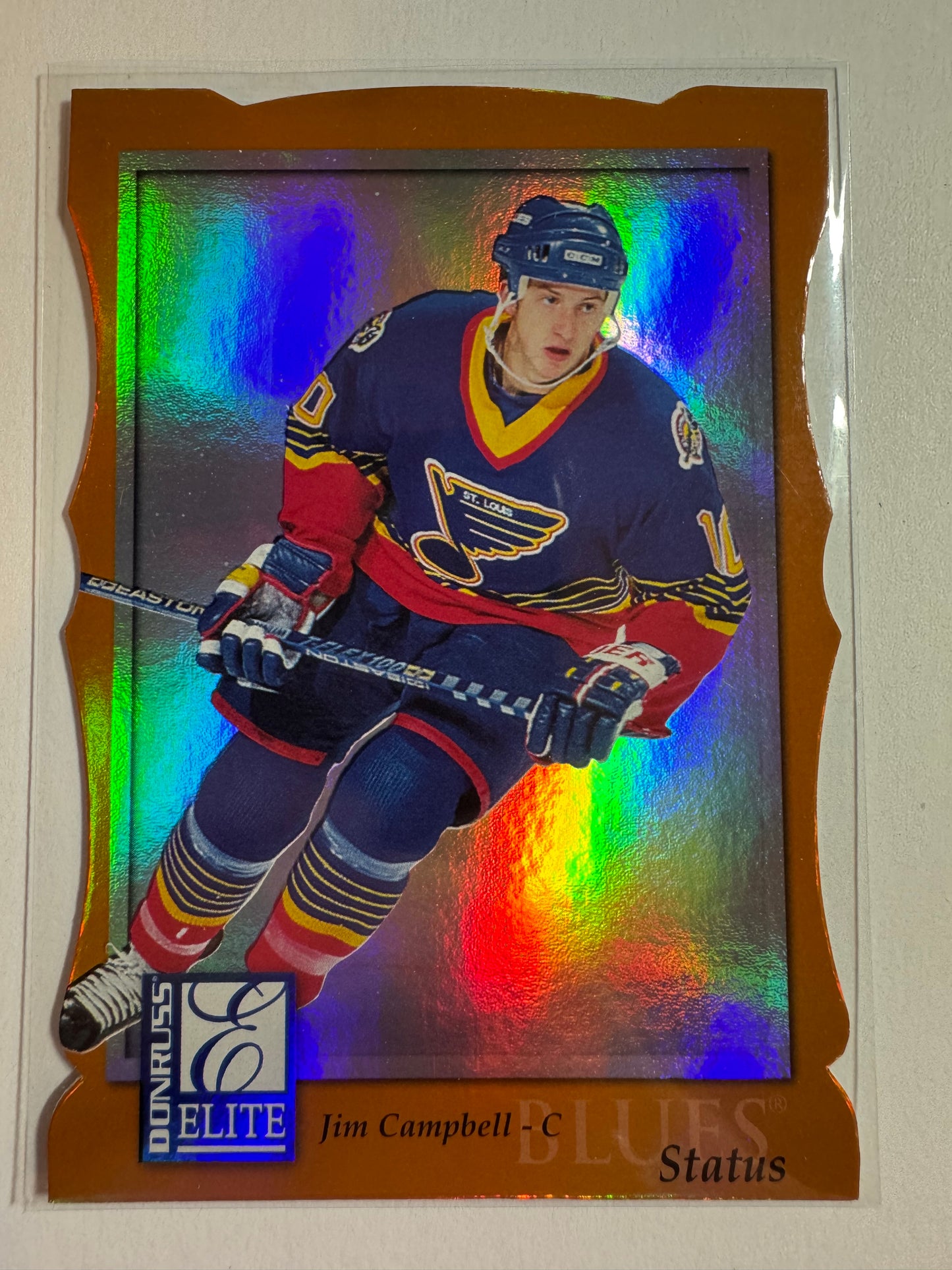 JIM CAMPBELL - 1997 Donruss Elite Status Die Cut #78, xxx/100