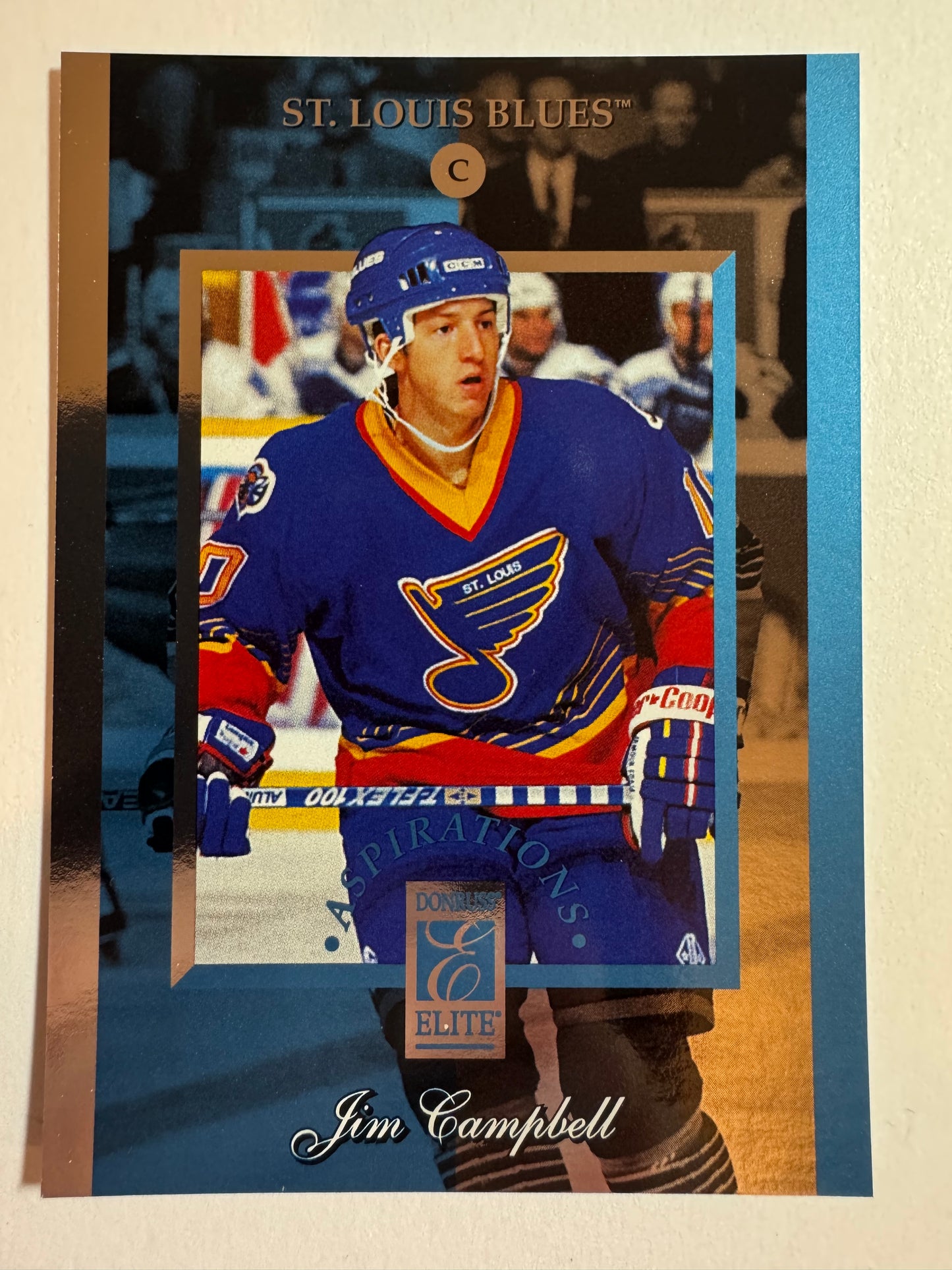 JIM CAMPBELL - 1996 Donruss Elite Aspirations #7, xxxx/3000