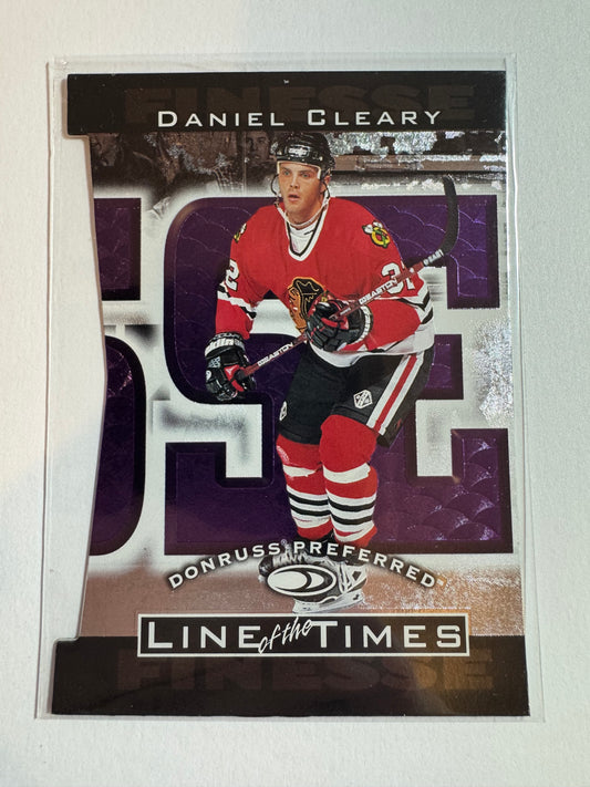 DANIEL CLEARY - 1997 Donruss Preferred Line of the Times #6-C, xxxx/1500