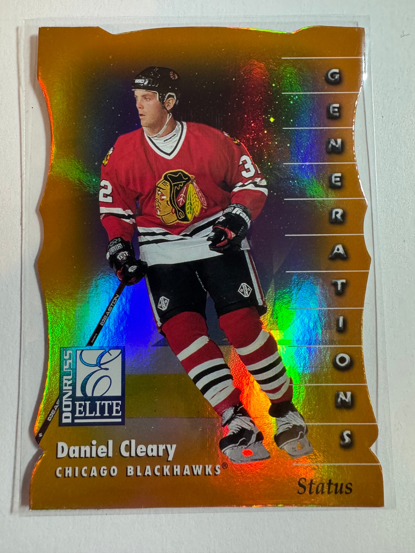 DANIEL CLEARY - 1997 Donruss Elite Status Generations Die Cut #123, xxx/100