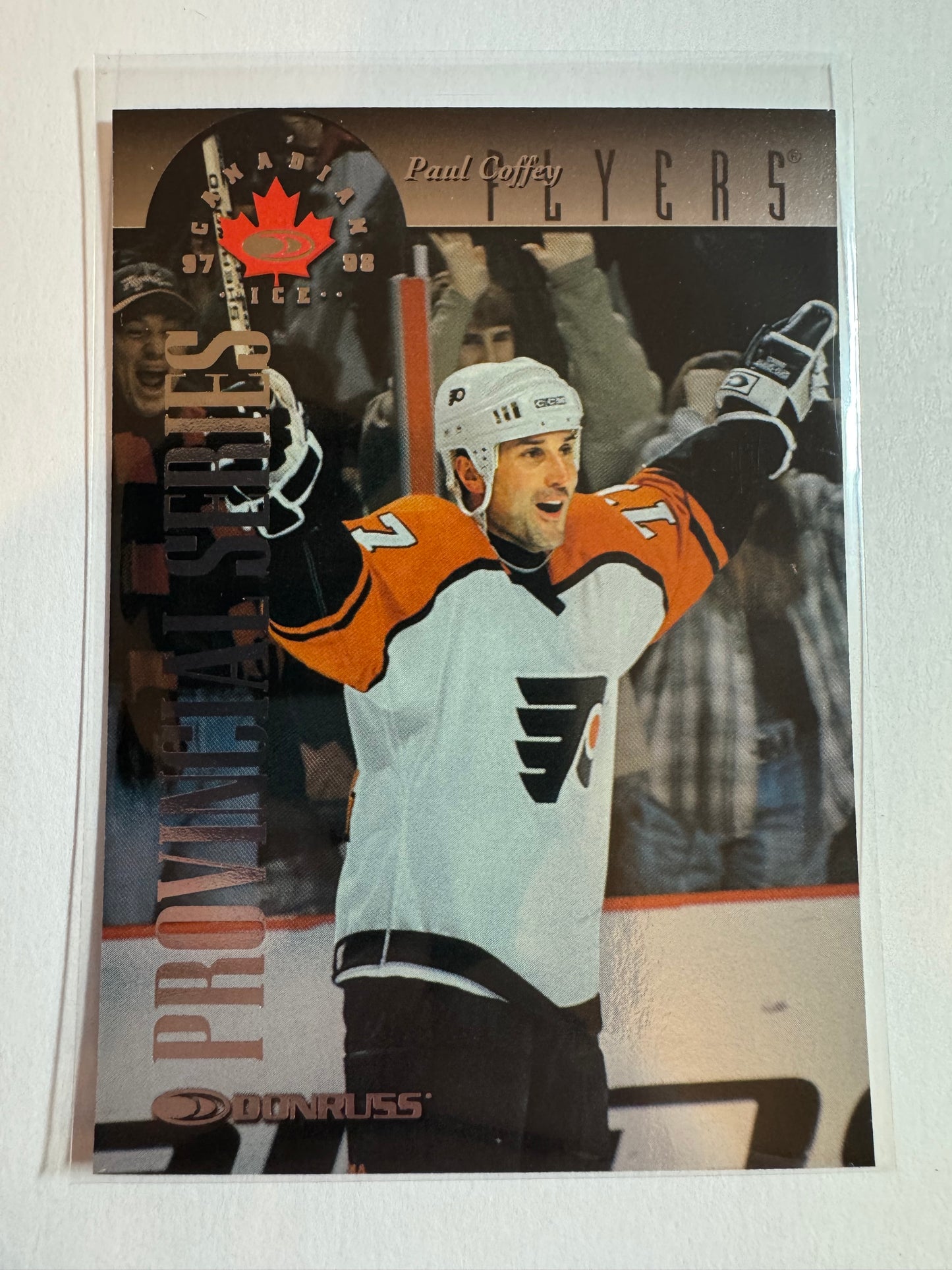 PAUL COFFEY - 1997 Donruss Canadian Ice Provincial Series #64, xxx/750