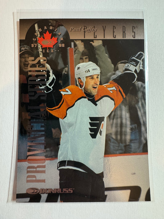 PAUL COFFEY - 1997 Donruss Canadian Ice Provincial Series #64, xxx/750