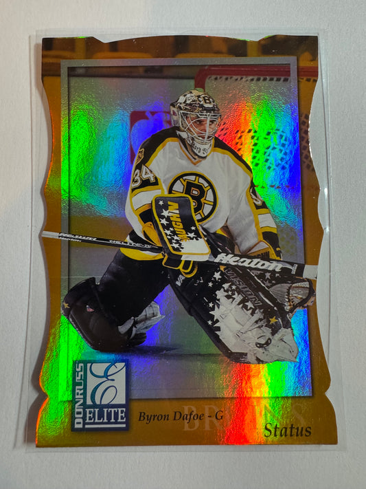 BYRON DEFOE - 1997 Donruss Elite Status Die Cut #60, xxx/100