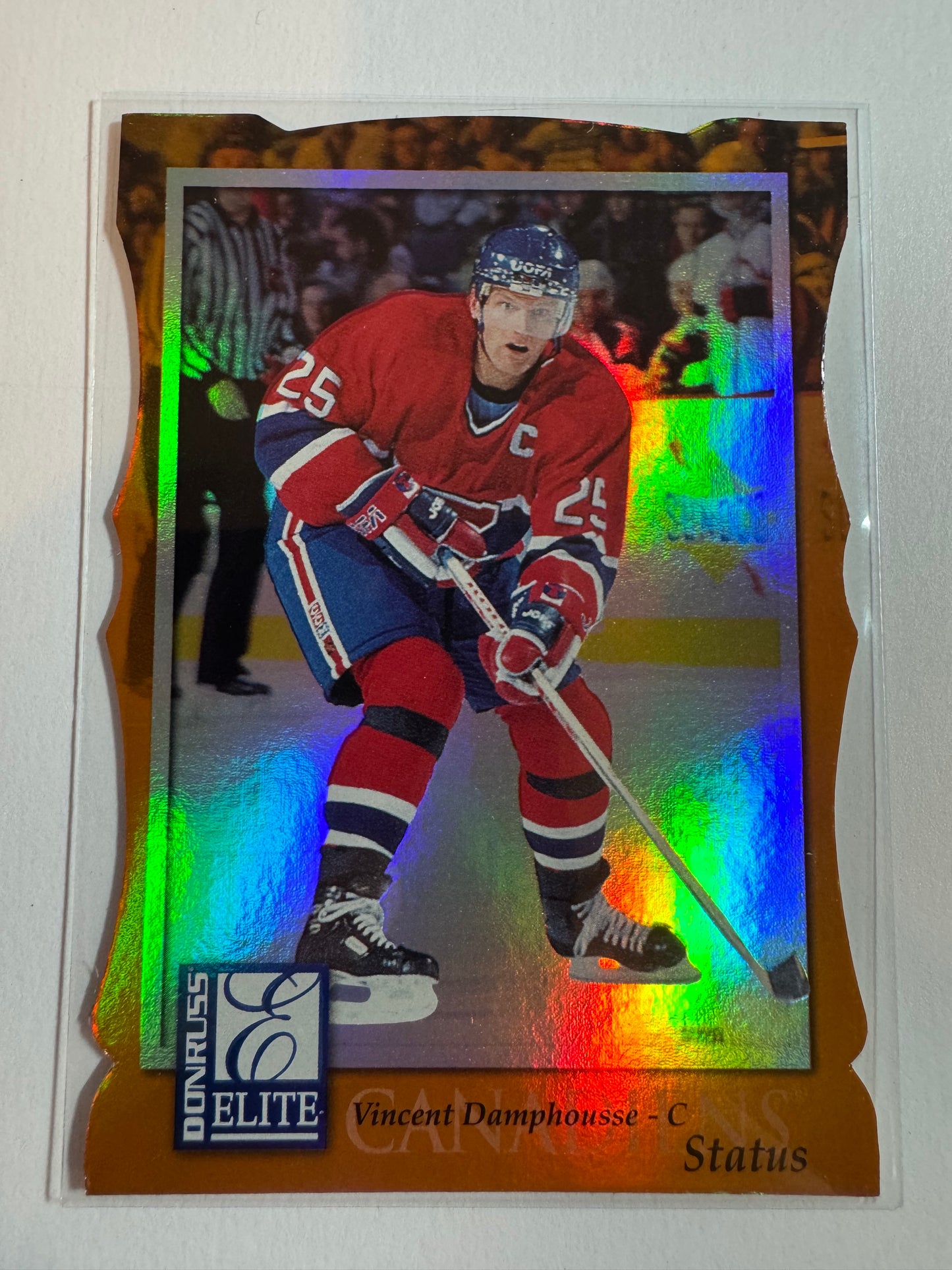 VINCENT DAMPHOUSSE - 1997 Donruss Elite Status Die Cut #81, xxx/100
