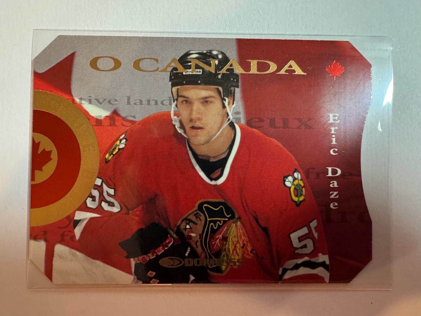 ERIC DAZE - 1996 Donruss Canadian Ice O Canada Die Cut #14, xxxx/2000